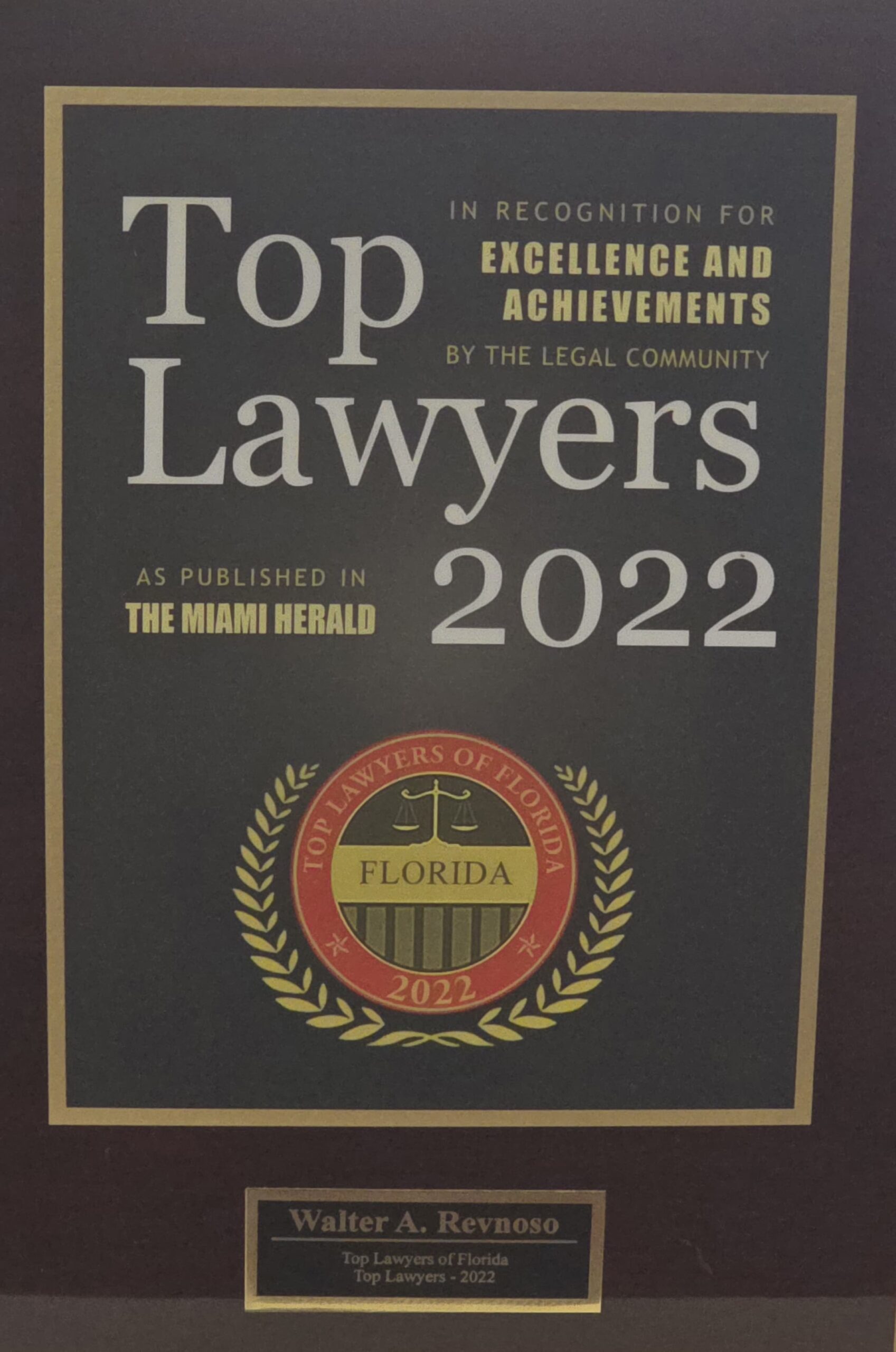 2022 Top Lawyers of Florida 2022 Top Lawyers of Florida